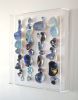 Kintsugi Eggshells Quadruple Totems | Mixed Media by Elisa Sheehan