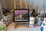 Reykjavík Streets | Oil And Acrylic Painting in Paintings by Brianne Valentino