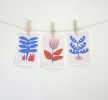 A Bit of Folk Set 2 | Prints by Leah Duncan. Item made of paper compatible with mid century modern and contemporary style