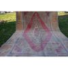 Handknotted Traditional Konya Taspinar Rug with Rich Border | Area Rug in Rugs by Vintage Pillows Store. Item made of cotton