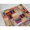 Home Decor Interior Designer Handmade PATCHWORK Office Kilim | Area Rug in Rugs by Vintage Pillows Store. Item composed of cotton