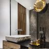 Nabhi Bowl | Water Fixtures by Kreoo. Item composed of marble