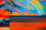 Homage To Santa Cruz | Murals by ANTLRE - Hannah Sitzer | Adobe Systems in San Jose. Item made of synthetic