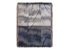 Dark Seas - Jacquard Woven Throw Blanket | Linens & Bedding by Jessie Bloom. Item composed of cotton compatible with boho and minimalism style