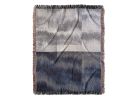 Dark Seas - Jacquard Woven Throw Blanket | Linens & Bedding by Jessie Bloom Studio. Item composed of cotton compatible with boho and minimalism style