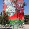Homage to Lemebel Mural | Street Murals by Valeria Merino | Museo Cielo Abierto in San Miguel