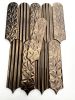 Beet Leaf Tile | Tiles by MF Art Ceramic. Item made of ceramic works with contemporary & eclectic & maximalism style