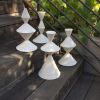 Ceramic Cone Sculpture 11 | Sculptures by Zuzana Licko. Item composed of stoneware in modern style