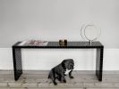 Long Console Table, Black | Tables by IKON KØBENHAVN. Item made of ceramic works with minimalism & modern style