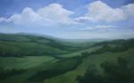 Hessen Commission | Oil And Acrylic Painting in Paintings by Caroline Adams. Item composed of canvas and synthetic