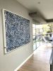 In and Out of the Blue No. 6 | Oil And Acrylic Painting in Paintings by Stephen Rowe. Item composed of canvas & synthetic