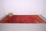 Red Vintage Moroccan Rug 6.3 x 13 ft - Berber Wool Rug Boho | Area Rug in Rugs by BerberHand. Item made of wool works with boho style