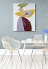 Equilibrium 8 | Oil And Acrylic Painting in Paintings by Cristina Dalla Valentina. Item made of canvas compatible with contemporary style