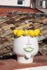 Domitilla head lemon picker | Vase in Vases & Vessels by Patrizia Italiano. Item made of ceramic