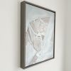 Blue Skies | Window Watching No. 5 | Mixed Media in Paintings by Kim Fonder