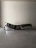 Steel Sculptural Bench — Monolith by Nitush Aroosh | Benches & Ottomans by Nitush Aroosh. Item made of steel works with contemporary & eclectic & maximalism style