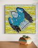 Soaring Free | Wall Sculpture in Wall Hangings by Gila Mosaics Studio. Item made of ceramic & glass compatible with contemporary and coastal style
