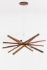 VORTEX chandelier | Chandeliers by Next Level Lighting. Item made of walnut