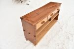 Custom Media cabinet | Bench in Benches & Ottomans by Gill CC Woodworks. Item made of walnut