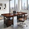 Bespoke Live Edge Ming Single Slab Executive Desk & Table V | Communal Table in Tables by Dynasty Artisan. Item made of wood compatible with minimalism and contemporary style
