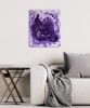 Amethyst Brilliance (SOLD) | Oil And Acrylic Painting in Paintings by Alessia Lu. Item composed of canvas in contemporary or modern style