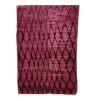 Vintage red Moroccan rug, 3.70/10.4 | Runner Rug in Rugs by Marrakesh Decor. Item made of wool compatible with boho and mid century modern style