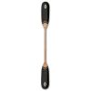 Black Wagülen Painted Paddle - Decor Object | Wall Sculpture in Wall Hangings by Hualle. Item composed of wood in eclectic & maximalism or art deco style