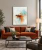 Rust Along the Riverbank | Oil And Acrylic Painting in Paintings by Nicholas Kriefall. Item composed of canvas compatible with contemporary style