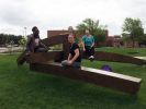 The Test of Time | Public Sculptures by John E. Bannon | Rowan University in Glassboro. Item composed of metal