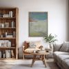 Hidden Sun | Prints in Paintings by Victoria Primicias. Item composed of wood and canvas in minimalism or contemporary style