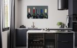 'Put A Cork In It' Original Oil Painting | Oil And Acrylic Painting in Paintings by Jenny Stewart's Fine Art. Item composed of canvas in contemporary or industrial style