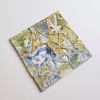 Water Color &  Gold-foiling painting on wood panel -01 | Watercolor Painting in Paintings by Apoorva Kasaraneni. Item made of wood with synthetic