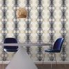 languor wallpaper | Wall Treatments by Amanda M Moody. Item made of fabric with paper works with mid century modern & contemporary style
