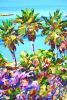 Road to the ocean. | Oil And Acrylic Painting in Paintings by IRYNA KASTSOVA. Item composed of canvas compatible with coastal and mediterranean style