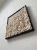 Woven wall art frame (Foam 004) | Tapestry in Wall Hangings by Elle Collins. Item composed of oak wood & cotton compatible with minimalism and mid century modern style