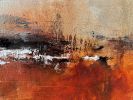 Rust Along the Riverbank | Oil And Acrylic Painting in Paintings by Nicholas Kriefall. Item composed of canvas compatible with contemporary style