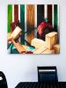 Gift Box - acrylic painting | Oil And Acrylic Painting in Paintings by Melissa Patel. Item made of canvas with synthetic