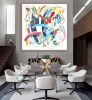 SOLD - 'ZEiTGEiST' abstract painting by Linnea Heide | Paintings by Linnea Heide contemporary fine art