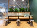 Art curtain - custom made | Curtains & Drapes by Plesner Patterns | Fremtind Forsikring AS in Sentrum. Item made of fabric