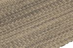 Rug & Kilim's Accent Kilim, Beige and Gray Textural Stripes | Area Rug in Rugs by Rug and Kilim