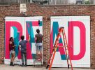 Spread Love is the Brooklyn way | Street Murals by +Boa Mistura. Item made of synthetic