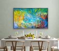 Butterfly Garden, Oil Painting | Oil And Acrylic Painting in Paintings by Dorothy Fagan Fine Arts. Item composed of canvas in boho or contemporary style