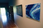 Blue Wave #3 | Paintings by Ryan Miller, Artist