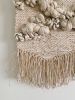 wabi sabi soft sculpture wall hanging | Wall Sculpture in Wall Hangings by Rebecca Whitaker Art. Item made of wood with cotton works with boho & japandi style