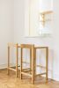 ALTO bar stool black | Chairs by Porventura | Sage Collective in New York
