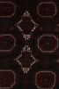 Rug & Kilim's Baluch Tribal Rug in Red & Black Patterns | Area Rug in Rugs by Rug and Kilim