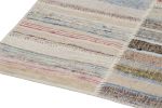 Rug & Kilim’s Patchwork Kilim Runner in Polychromatic Stripe | Area Rug in Rugs by Rug and Kilim