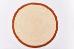 Bogota Large Round Rug | Small Rug in Rugs by Zuahaza by Tatiana | Finca San Felipe in La Calera. Item made of fabric with fiber works with boho & minimalism style
