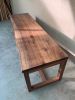 Light (gets in) Bench | Benches & Ottomans by stranger furniture. Item made of walnut