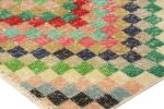 Vintage Zeki Müren Rug with Polychromatic Geometric Patterns | Area Rug in Rugs by Rug and Kilim